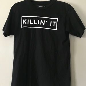 Black Killin’ It Graphic T-shirt
